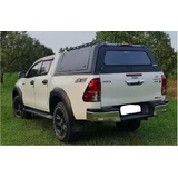 TRADECAP Steel Canopy for Toyota Hilux SR5 SR N80 2015 Onwards Dual Cab Ute Tub Heavy Duty Matte Black